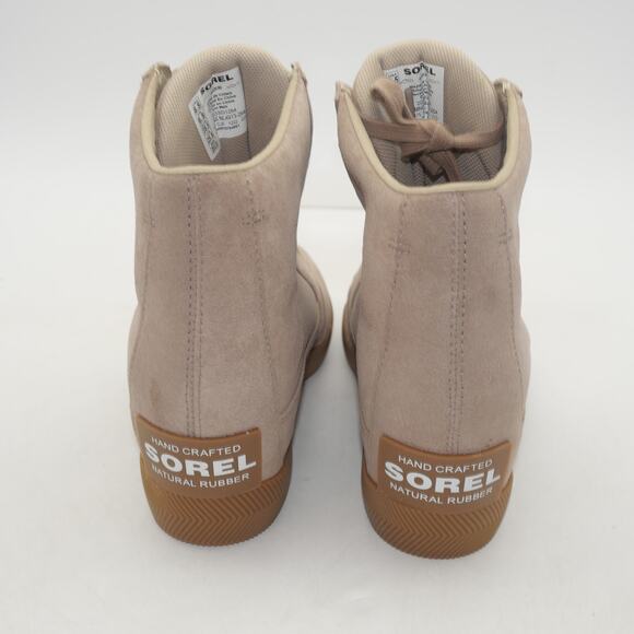 NEW Sorel Women's 10 Out N About Wedge Ankle Boots Shoes  Omega Taupe Tan - Picture 3 of 7